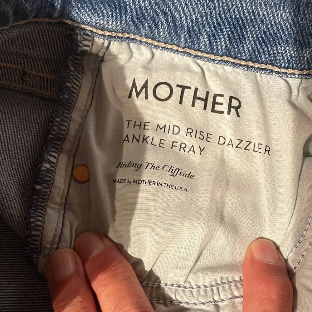 MOTHER Mid-rise Dazzler - Picture 4 of 4